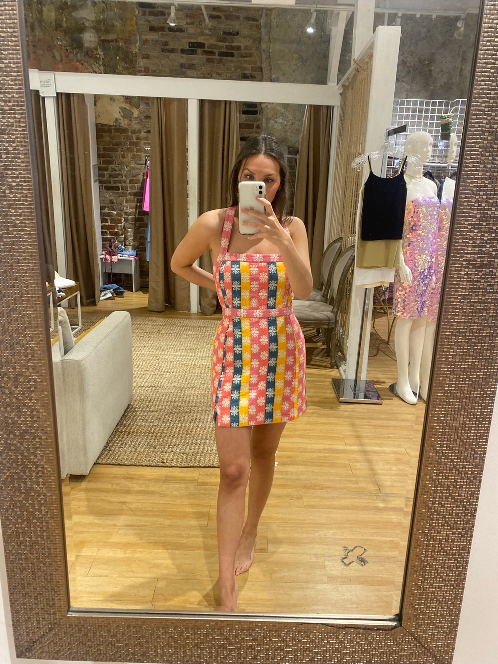 SAYLOR Multicolor Floral Mini Dress